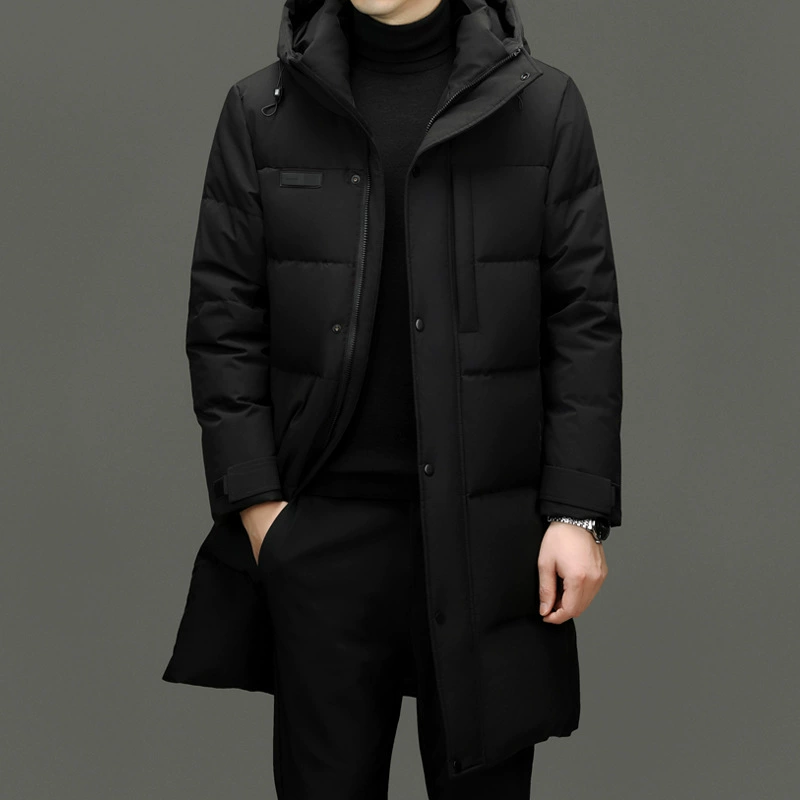Men's elite winter down jacket, keep warm hoody