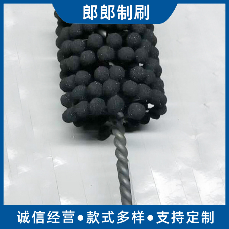 厂家供应内孔抛光刷除毛刺刷球头刷气缸研磨刷支持定 制