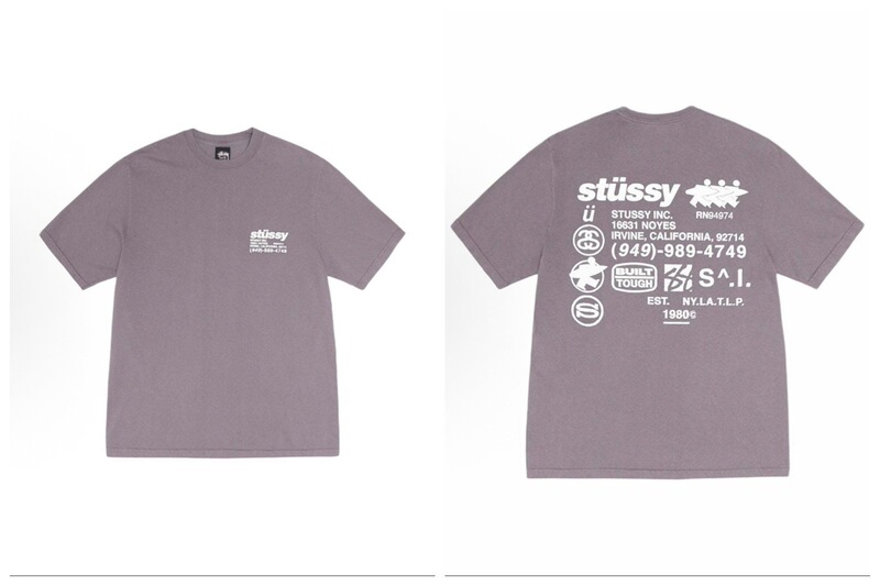 2025 新しい stussy ステューシー男性と女性の半袖 Tシャツ夏の男性と女性のルーズ 230 グラムヘビーウェイト高品質 Tシャツ|undefined