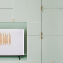 现代简约平装隐形抽屉拉手明装免打孔衣柜暗拉手橱柜酒柜暗装把手