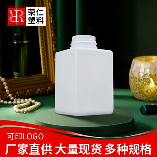 定制直供420ml方瓶洗发水分装瓶泡沫洗手液瓶PET白色加厚塑料瓶子