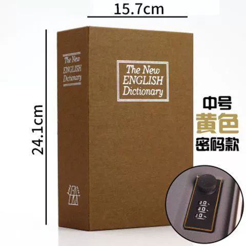 Book safe, piggy bank, wallet, storage box