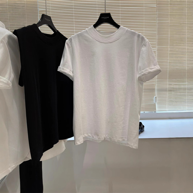 Top luxury thick series of short sleeves to a simple T-shirt also want to wear a delicate