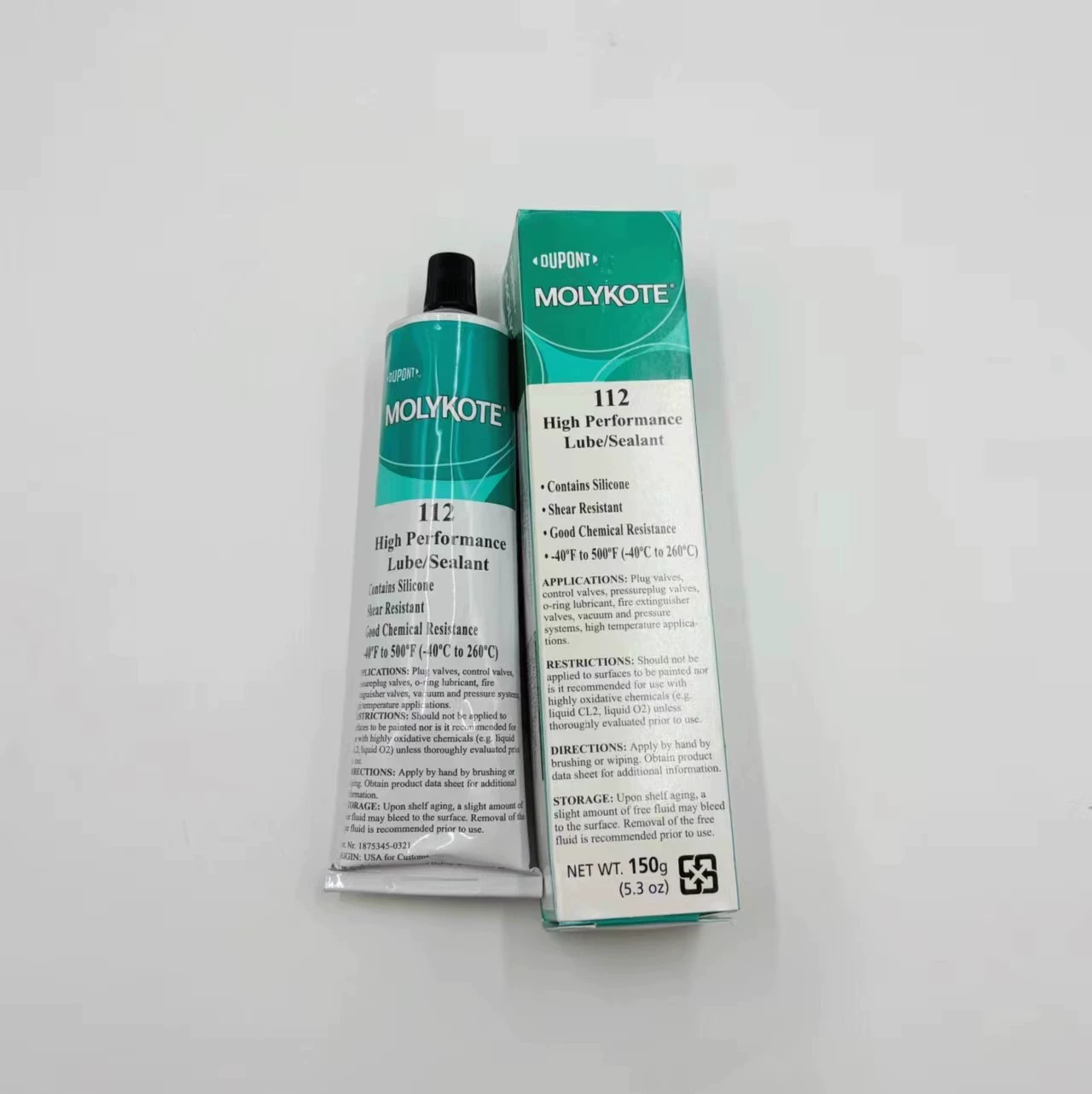 Оригинальный герметик Dow Corning Molyk DC112/DOW CORNING 112, устойчивый к высоким температурам, 150 г