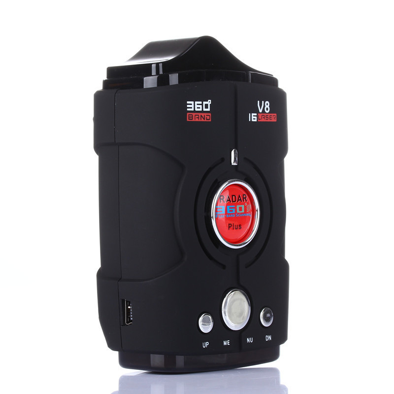 Clearance V8 Electronic Dog Foreign Trade Car Radar Speedometer Vehicle-Mounted Mobile Speedometer Electronic Dog Speedometer