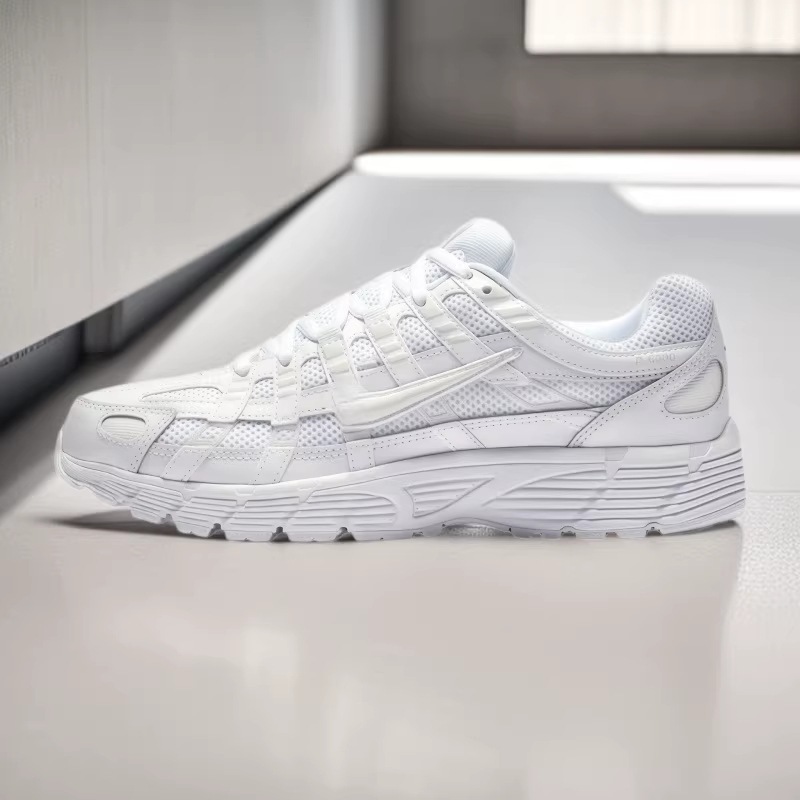Putian Zapatos cruzados puros P6000 retro zapatos de padre bajo cómodo casual versátil zapatos deportivos para hombres y mujeres para correr