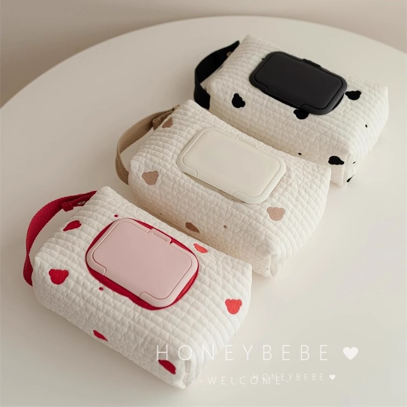 韩国ins车载纸巾盒挂式卡通汽车椅背纸巾挂袋婴儿车湿纸巾收纳袋