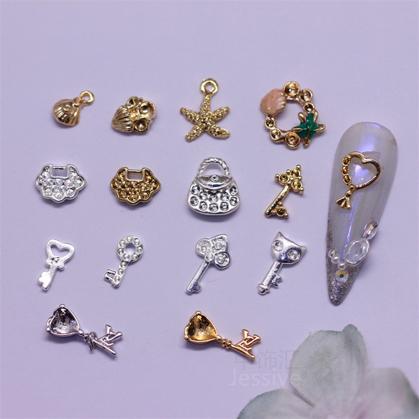 mixed metal accessory for manicure