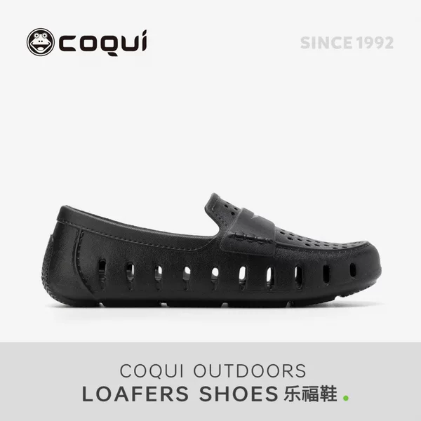 Coqui Cool 2026 New Loafer Clogs Yacht Shoes Solid Color Casual Retro Shoes Unisex Slip-Ons