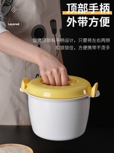 微波炉加热器皿蒸盒蒸笼用品容器蒸米饭蒸具饭煲蒸锅碗煮饭锅