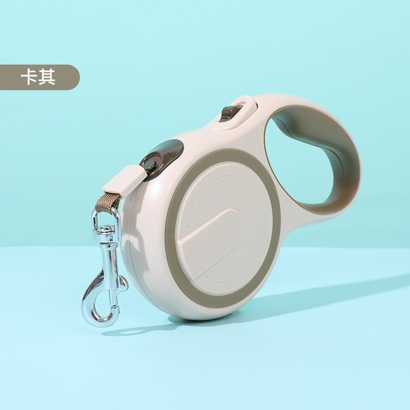 Cuerda de tracción telescópica original de Pipitao, cadena de perro de tracción automática, cuerda de perro de tracción para mascotas reflectante por la noche