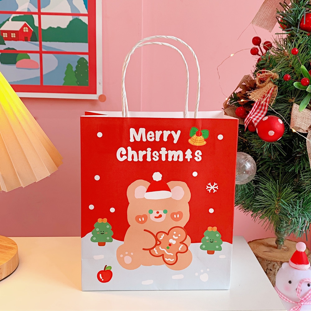 Cute gift bag cartoon portable paper bag birthday Christmas gift packaging bagpicture5