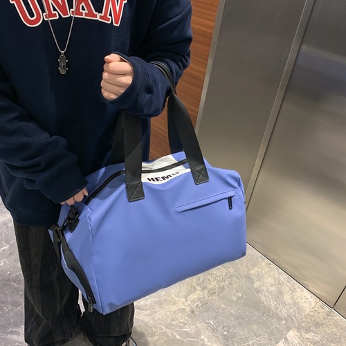 Sports bag for women, yoga fitness bag, dry and wet separation, swimming bag, student lightweight carry-on travel bag, short trip bag