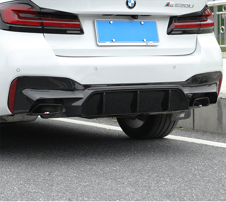 Suitable for Bmw 5 Series 7 Series 3 Series Tail Pipe Decoration Modification 525Li 6 Series Gtx3X5X7 Glossy Black Warrior Exhaust Pipe