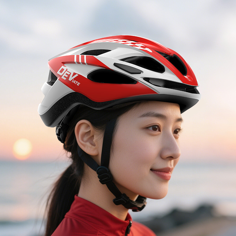 DEVIATE wide 19cm plus size cycling helmet cycling helmet ultra light breathable