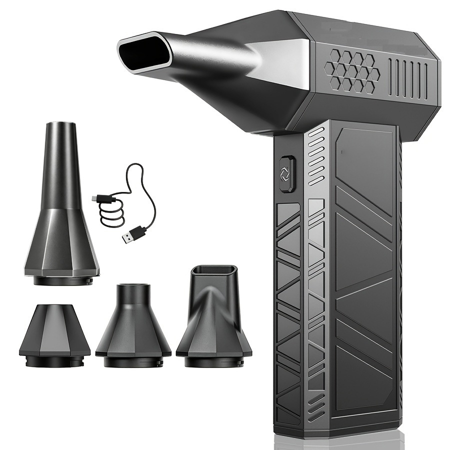 [Pronta entrega] Ventilador violento Celebridade da internet Ventilador de turbina de secador de cabelo violento Motor sem escova de alta velocidade Ventilador canalizado