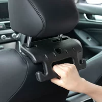 Автомобильный подлокотник безопасности Автомобильный крюк для хранения Ручка сиденья автомобиля спинка сиденья крючок автомобильный двойной крючок