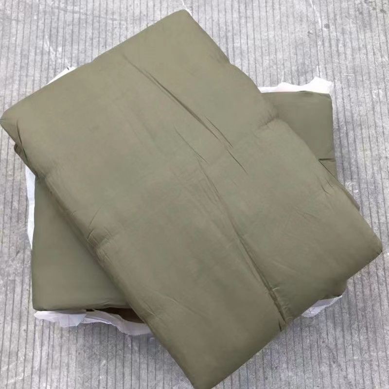 Supply Unit School Army Green Hot Melt Quilt Standard Cotton Quilt Winter Quilt Single Quilt Military Training Hot Melt Quilt