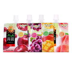 Malaysia imported banana-flavored jelly juice for children's food wholesale, 130g