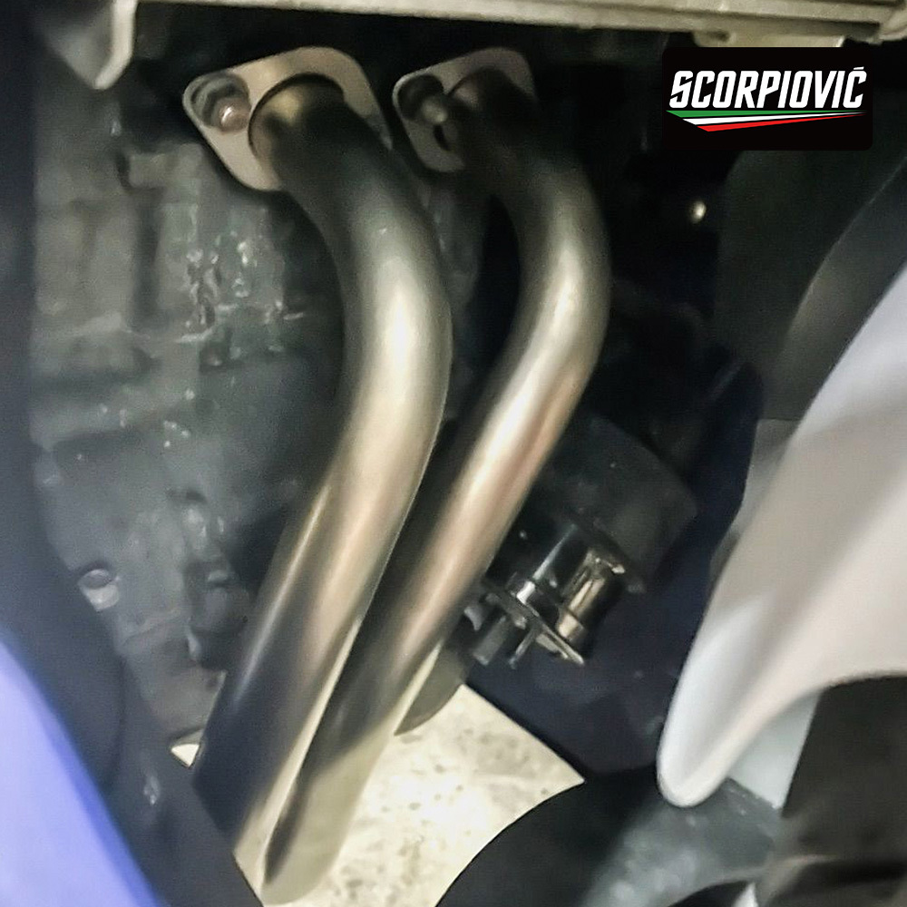 Suitable for Motorcycle R3 Full-Length Exhaust Pipe Modification Yzf-R3 R25 Front Exhaust Pipe and Rear Muffler