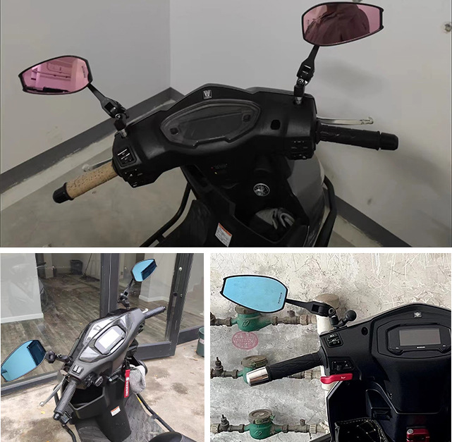 Suitable for Yamaha Touring Eagle, Fu Ying, Qiao Ge, Xuying, Sai Eagle 125 Modified Blade Rearview Mirror, Reflector