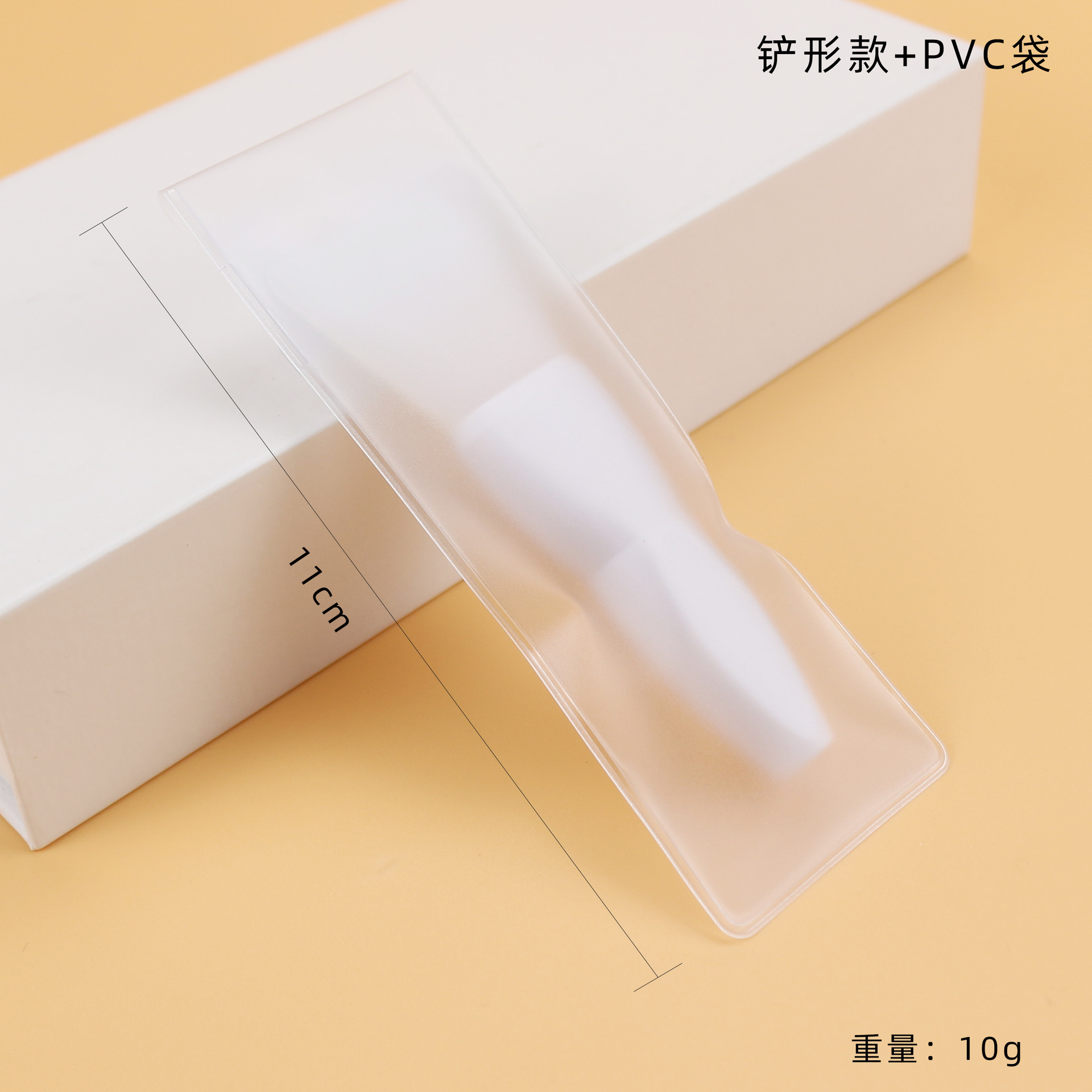 Nuevo cepillo de máscara facial de pico gordo de cabeza suave placa de silicona facial DIY aplicación de película de barro mini cepillo de máscara de silicona