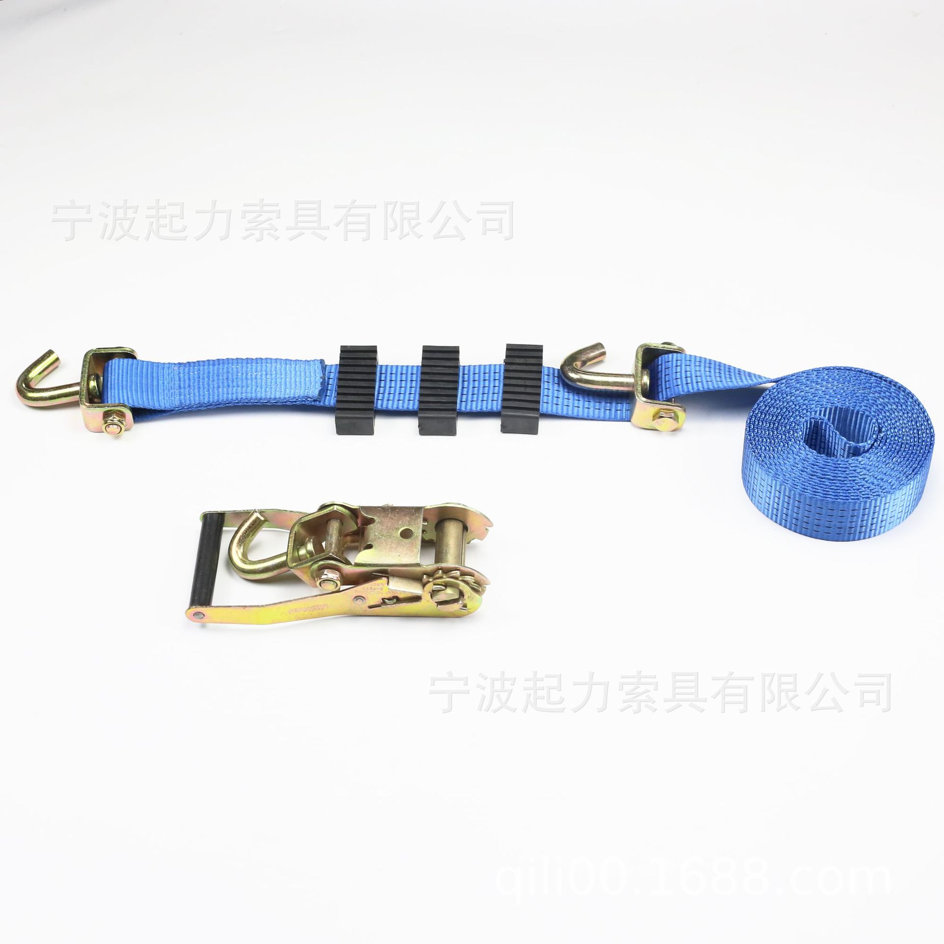 橡胶块旋转钩轮胎固定拉紧器收紧器紧固器拖车汽车捆绑器捆绑带