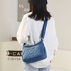 Shoulder bag, nylon one-shoulder bag, capacious shopping bag, oxford cloth