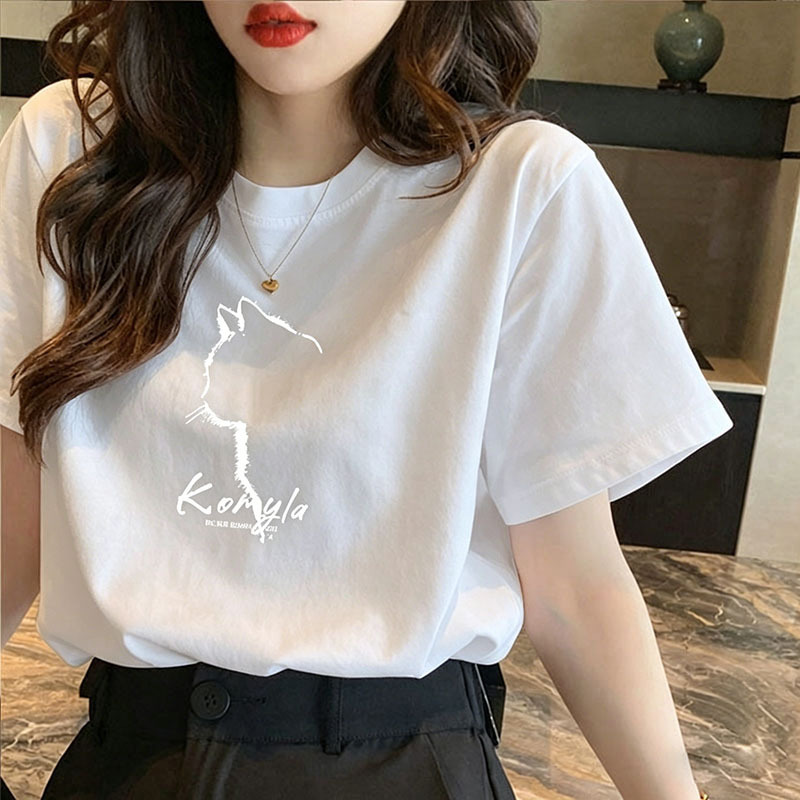 Customized 2026 Summer New Korean Style Slim Fit T-Shirt Outdoor Daily Sports Top Ins Trendy Short-Sleeved T-Shirt