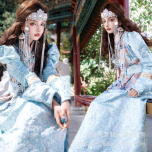 2025新款蒙古公主旅拍云南服装蒙古摄影改良少女服饰民族西藏写真
