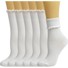 U 13766 Solid Color Women's Socks ��ɫŮ�� �羳��������