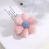 Pink six -petal flower