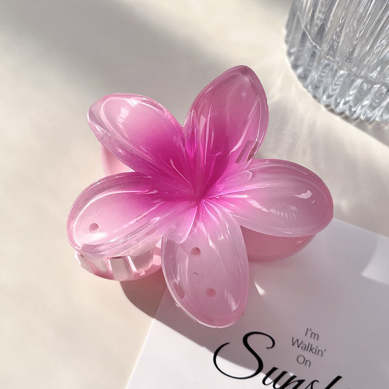 クロスボーダーの卵の花は大きいサイズの高級感のグラデーションの花の髪を挟んで後頭部を挟みます。|undefined