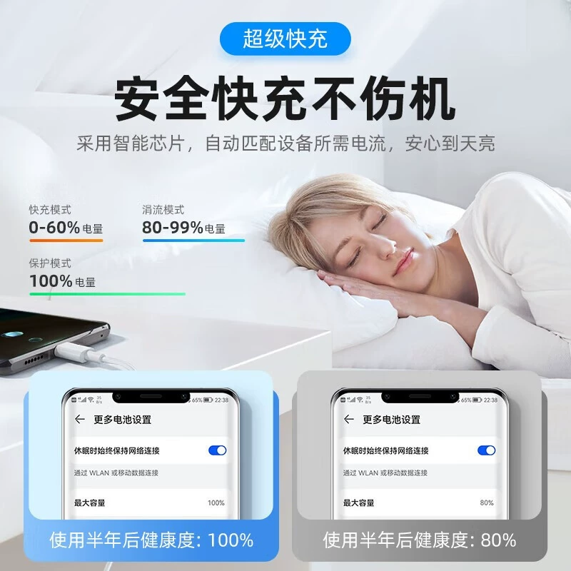 Huawei, Honor, совместимое зарядное устройство Pro для мобильного телефона, 50 Вт