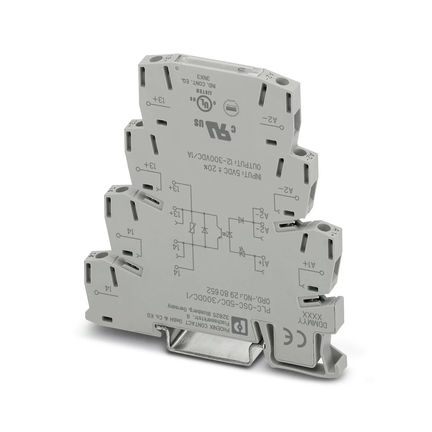 Solid-state реле Phoenix PLC-OSC-24DC/48DC/500/W оригинал, гарантия качества