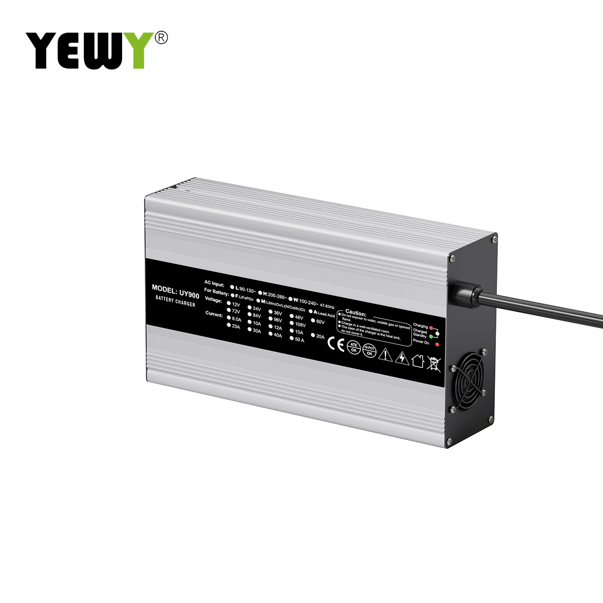 广州厂家 36V电瓶车充电器 36V18A大功率铅酸电池充电器