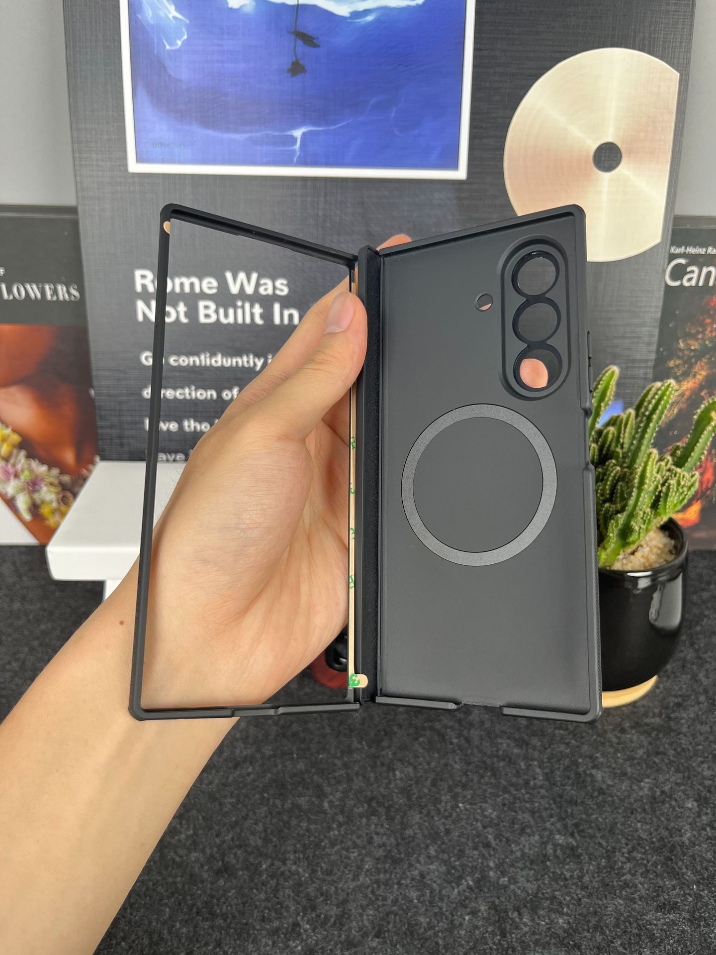 Ốp lưng từ tính NILLKIN cho Samsung Z Fold 8 Ultra, chất liệu nhám mờ, bảo vệ chống sốc — Ốp lưng từ tính chống xước Fold - Samsung Z Fold 8 Đen, Ốp lưng từ tính chống xước Fold - Samsung Z Fold 8 ULTRA Đen, Ốp lưng từ tính chống xước Fold - Samsung Z Fold 8 Trong đen, Ốp lưng từ tính chống xước Fold - Samsung Z Fold 8 ULTRA Trong đen chi tiết 19