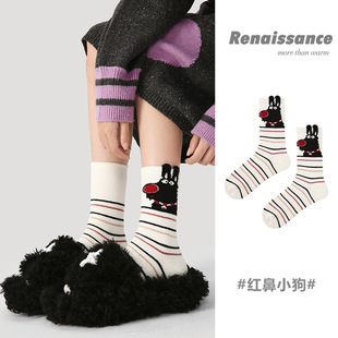 Renaissance�m��Ů�ﶬ���ӽq�Ӻ��ɫ�l�y����ins�������q��Ͳ�m