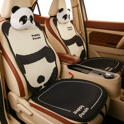 Cartoon Cute Panda Seat Cover | Four Seasons Pad