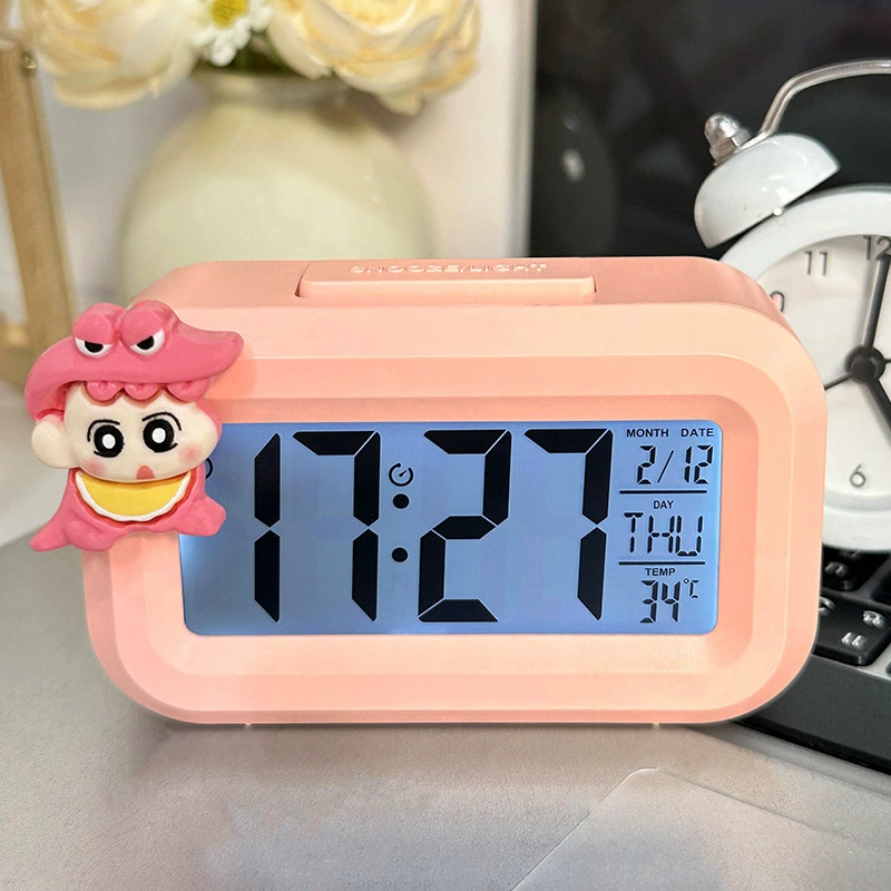 Beaver LED Alarm Clock, Luminous Multifunction Desktop Clock, Timer & Silent Mode