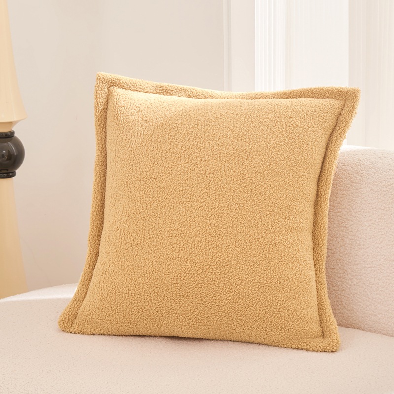 Almohada de peluche estilo Instagram de moda, linda almohada larga, almohada retorcible para sofá de sala de estar, cojín de dormitorio, almohada anudada.