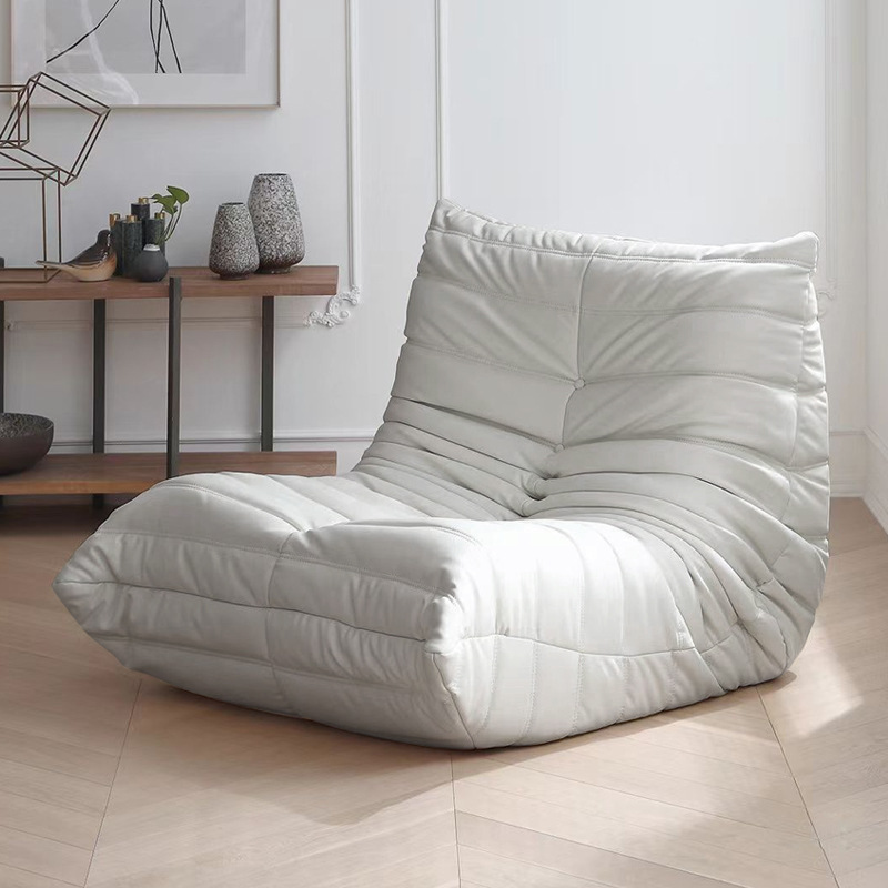 Sofá de compresión de oruga sofá de sillón sofá sin marco sofá de compresión de vacío de esponja completa para una persona