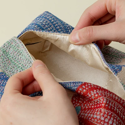 Ino Kiyomatsu embroidered wheat ear: Car tissue box/set