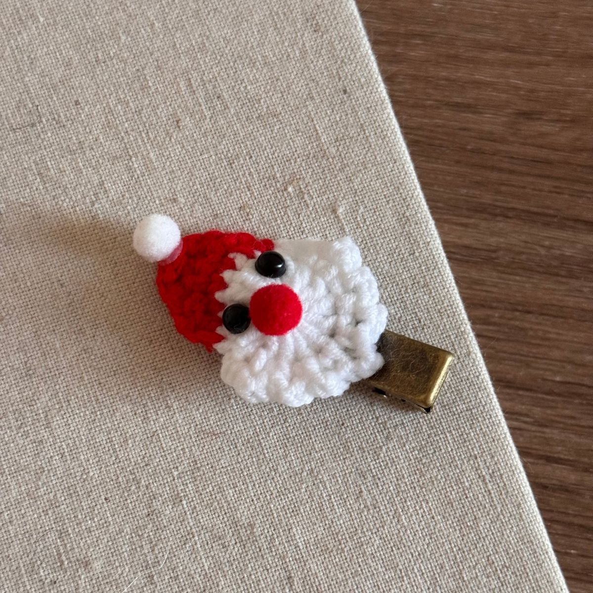 Weihnachtsgeschenk Süße Wolle Weihnachtshaarnadel Weihnachtselchsocken festliche Atmosphäre BB-Clip Ponyclip Seitenclip Haarschmuck_voghion.com