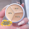 Brightening concealer, foundation for contouring, conceals acne, against dark circles under the eyes