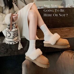 New Qian Songyi Thick-Soled Slippers for Women, Goatskin All-In-One Height-Increasing Shoes, Genuine Leather Cowhide Thickeneded Outdoor Non-Slip Soles