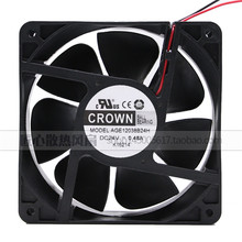 ̨���TչCROWN AGE12038B24H 24V 0.48A 2��12038 12CM�C���L��