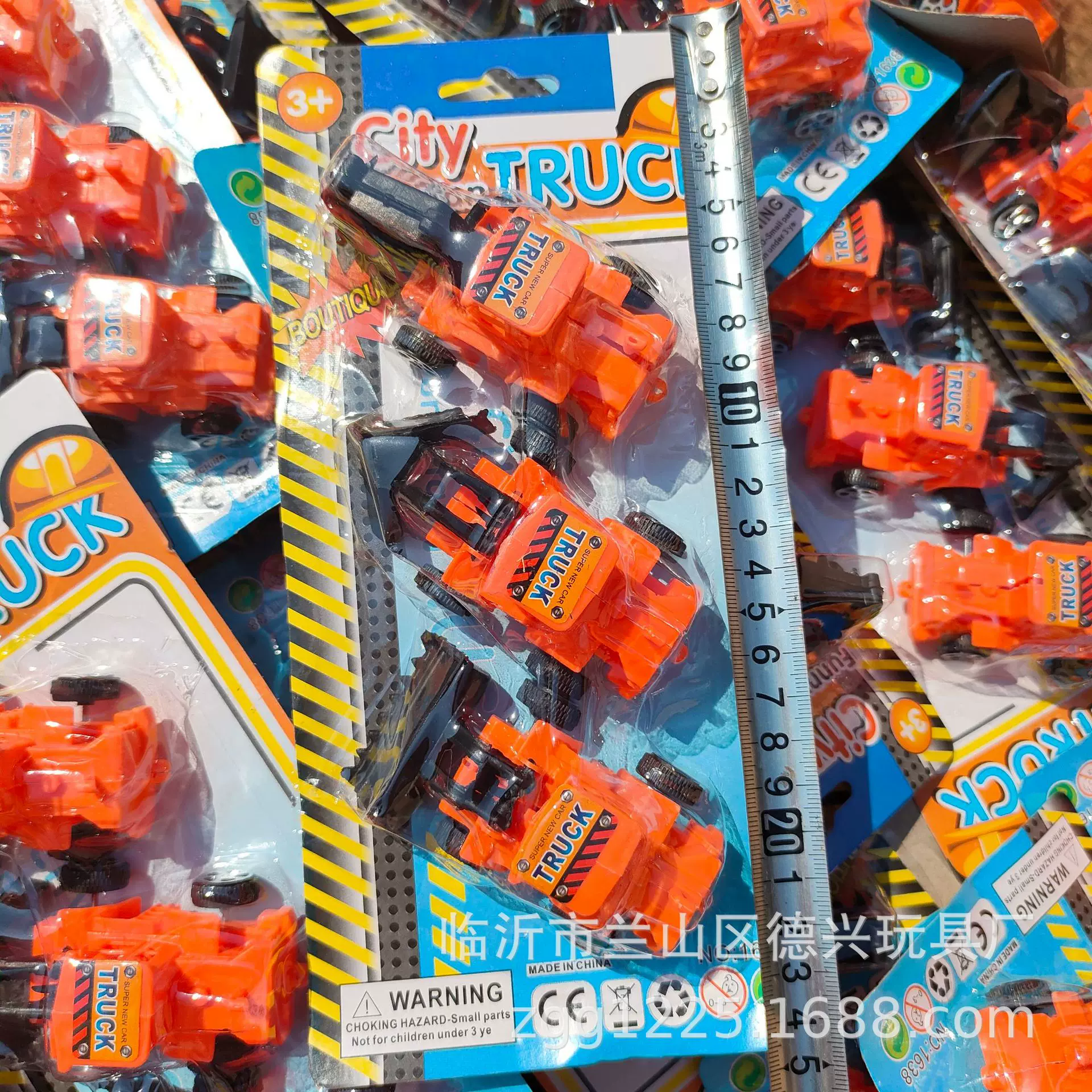 迷你工程车挖掘机推土车玩具力推滑行儿童玩具车2元店百货批发