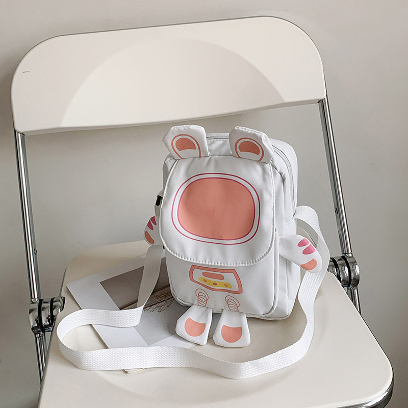 Cartoon Cute Small Bag Women's 2022 New Mobile Phone Bag ins Korean Style Fresh Style Crossbody Bag Student Shoulder Bag