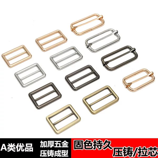 Japanese-Style Pull-Tab Buckle, Backpack Hardware Accessories, Shoulder Strap Buckle, Three-Level Adjustment Buckle, Snap Buckle, Japanese-Style Buckle